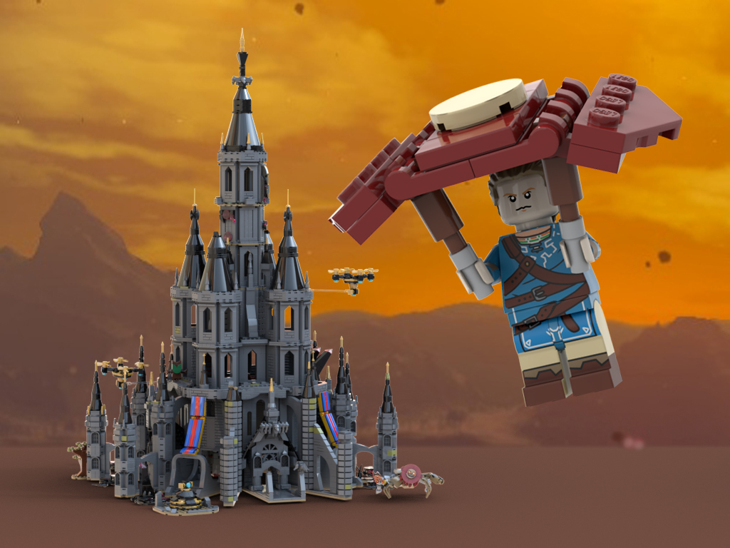 Lego Ideas The Legend Of Zelda Botw Hyrule Castle Alcanza La Etapa De Revisión