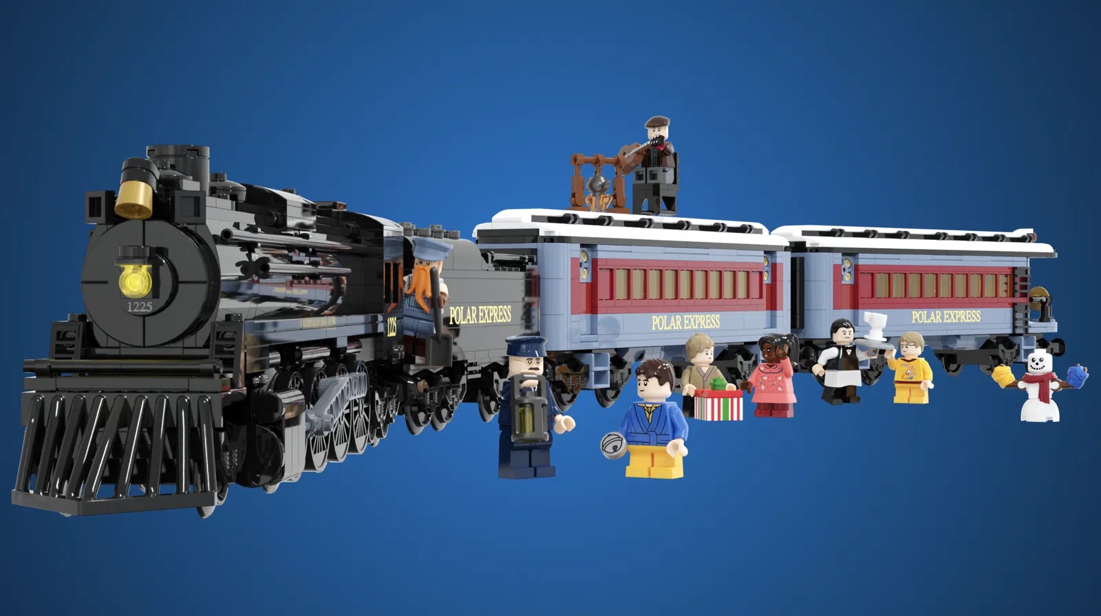 Polar Express LEGO Train