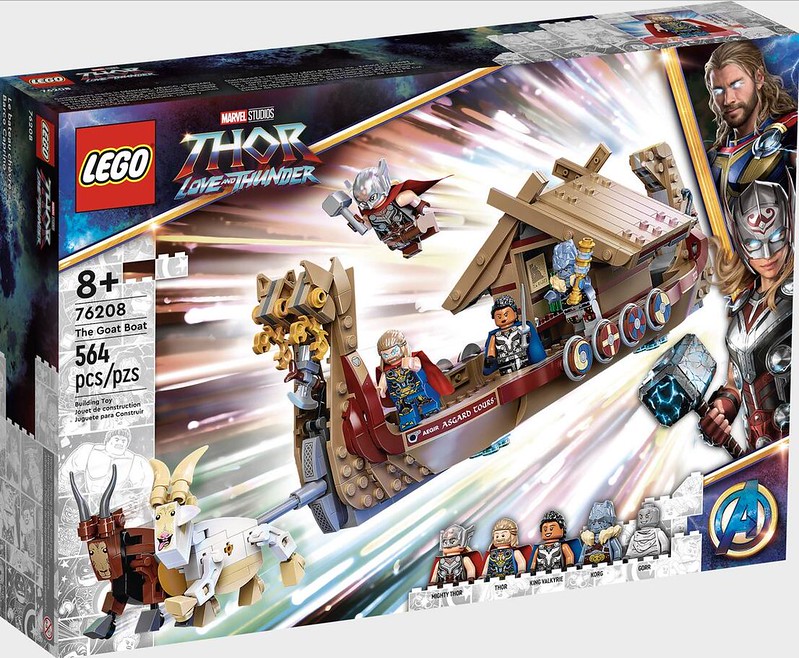 Solicitud Tareas del hogar Restringir LEGO Marvel Thor: Love & Thunder Barco Caprino (76208) revelado
