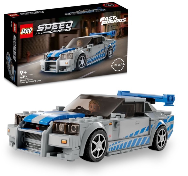 LEGO Speed Champions 2 Fast 2 Furious Nissan Skyline GT-R 76917