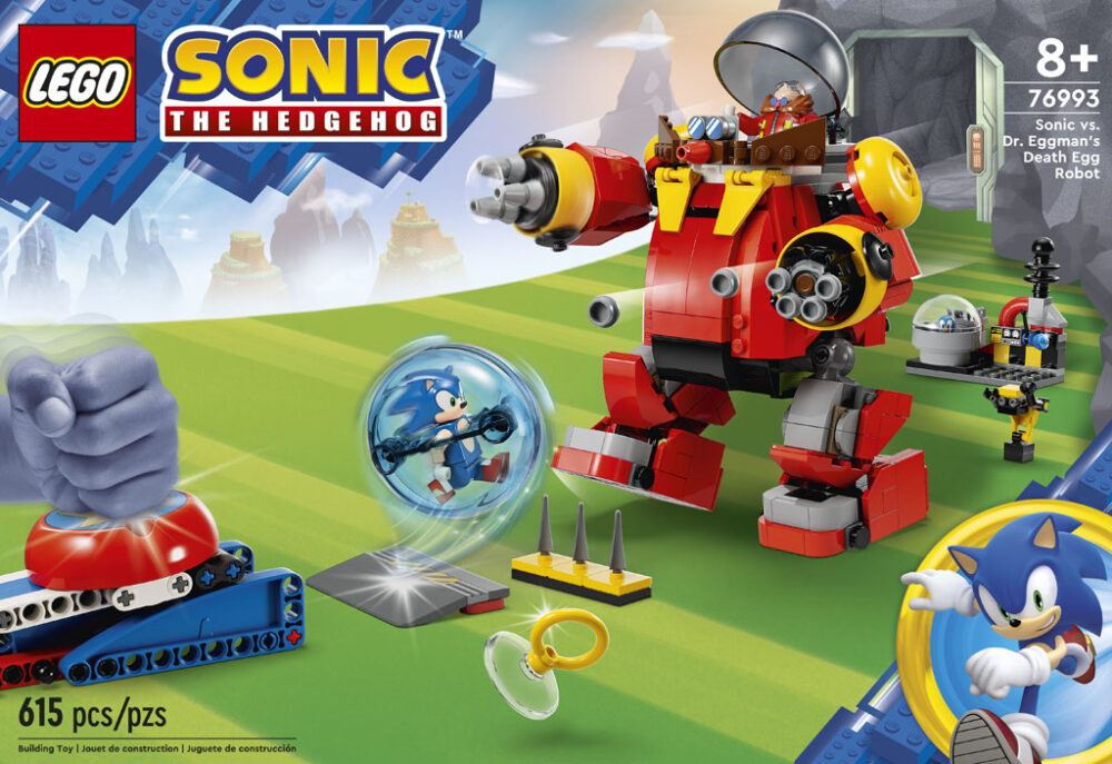 LEGO Sonic the Hedgehog vs. Robot Death Egg del Dr. Eggman (76993