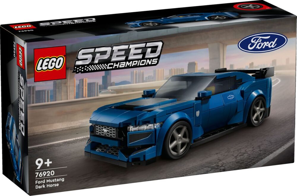 LEGO Speed Champions Ford Mustang Dark Horse (76920) revelado