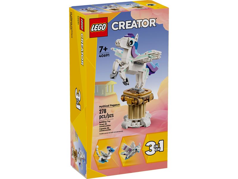 LEGO Creator 3 en 1 Pegaso mítico (40691) GWP revelado