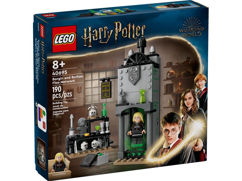 LEGO Harry Potter Borgin y Burkes: Red Flu (40695) GWP Revelado