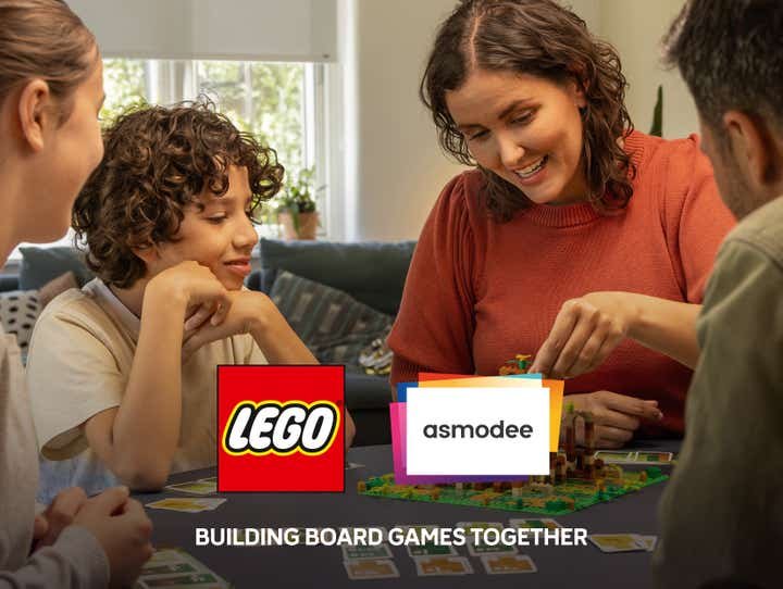 LEGO anuncia una asociación plurianual con Asmondee para crear juegos de mesa LEGO