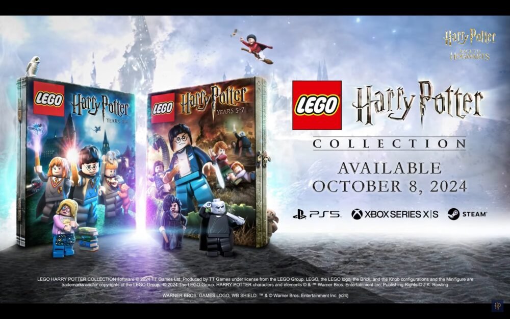 Anuncian la remasterización de la colección LEGO Harry Potter
