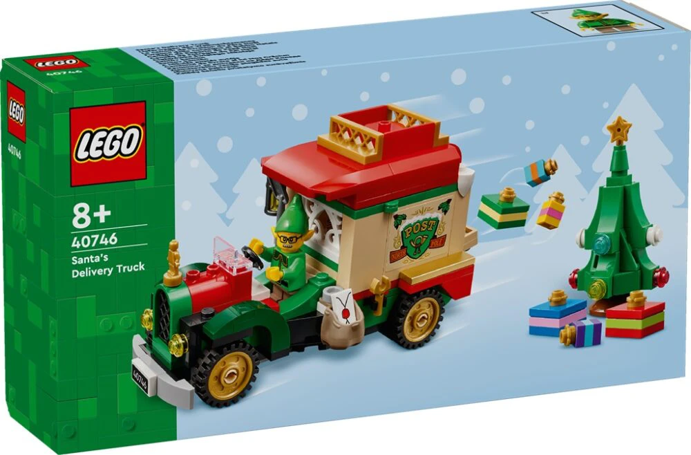 Se anuncia oficialmente el camión de reparto de Papá Noel de temporada LEGO (40746)
