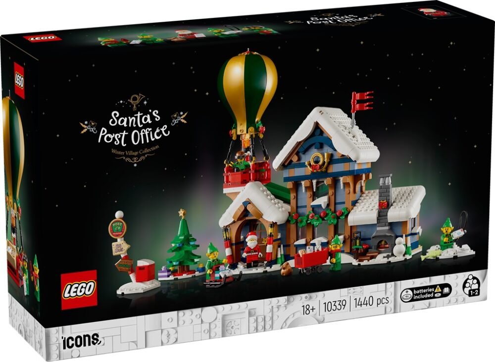 Se anuncia oficialmente la colección LEGO Winter Village Santa's Post Office (10339)