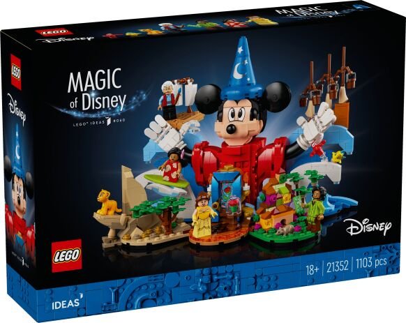 Se revela LEGO Ideas Magic of Disney (21352)