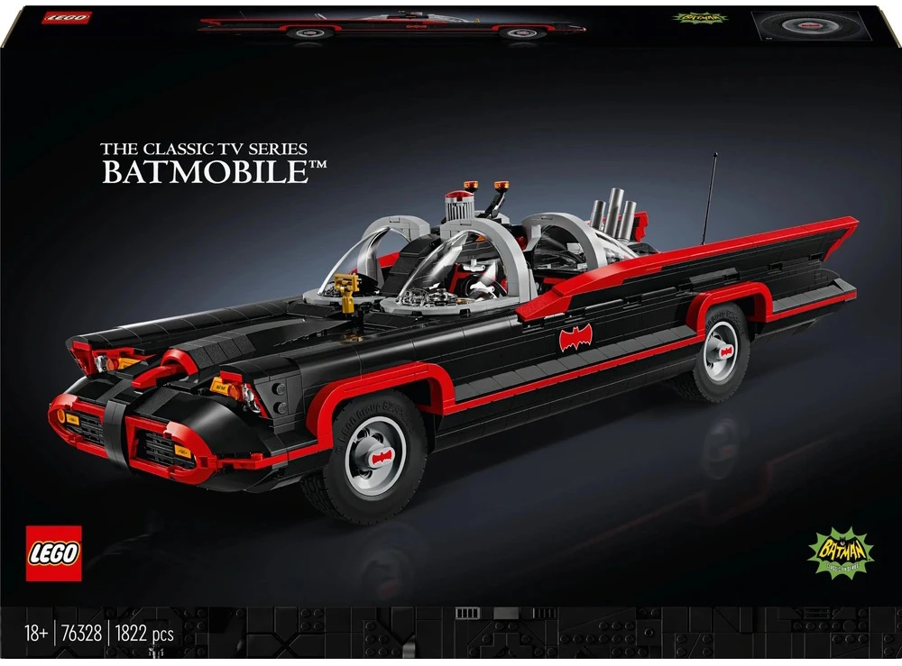 Se revela el Batimóvil LEGO Batman: The Classic TV Series (76328)