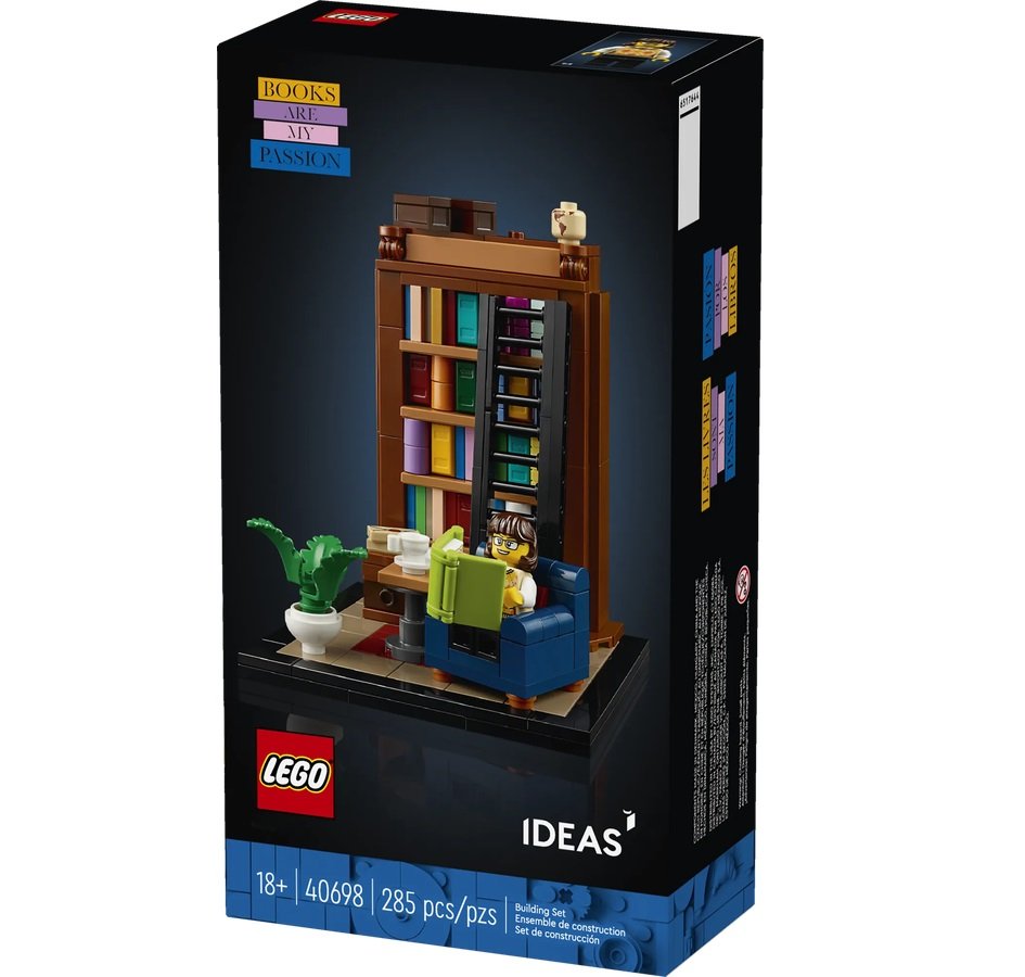 Los libros de LEGO Ideas son mi pasión (40698) GWP en vivo en LEGO Shop