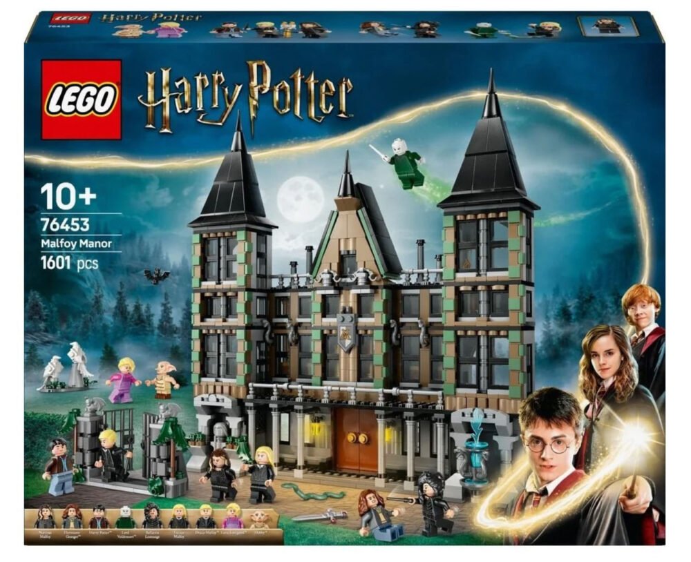 Se revela el LEGO Harry Potter 2025 Malfoy Manor (76453)