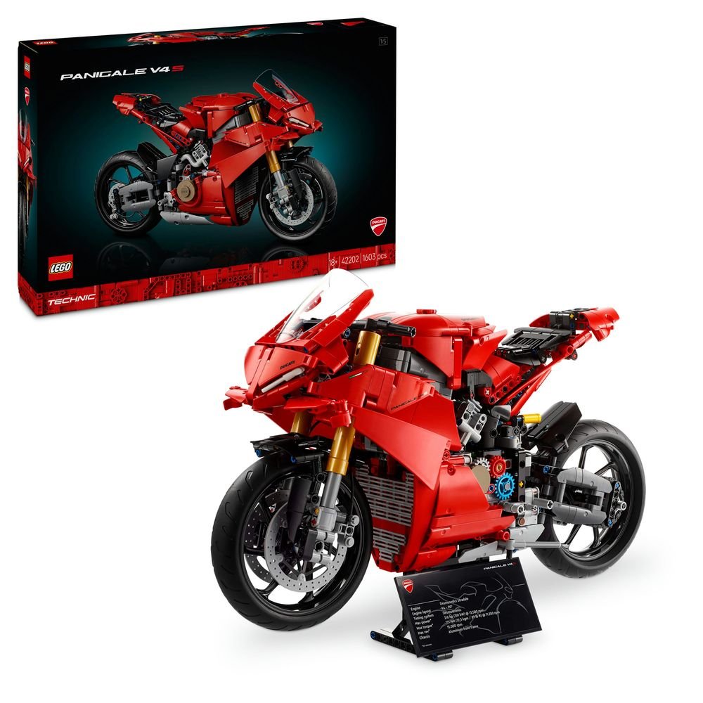 Se revela la Ducati Panigale V4 S (42202) de LEGO Technic