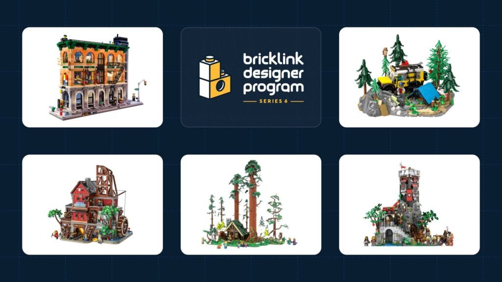 Se revelan los finalistas de la sexta serie del programa BrickLink Designer