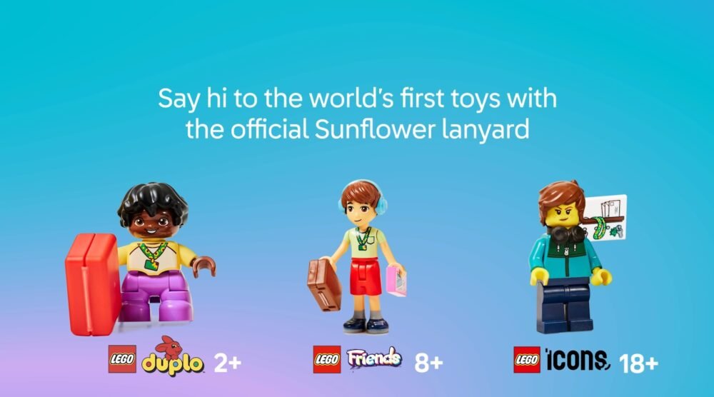 LEGO anuncia la iniciativa Sunflower Lanyard en apoyo a las discapacidades no visibles