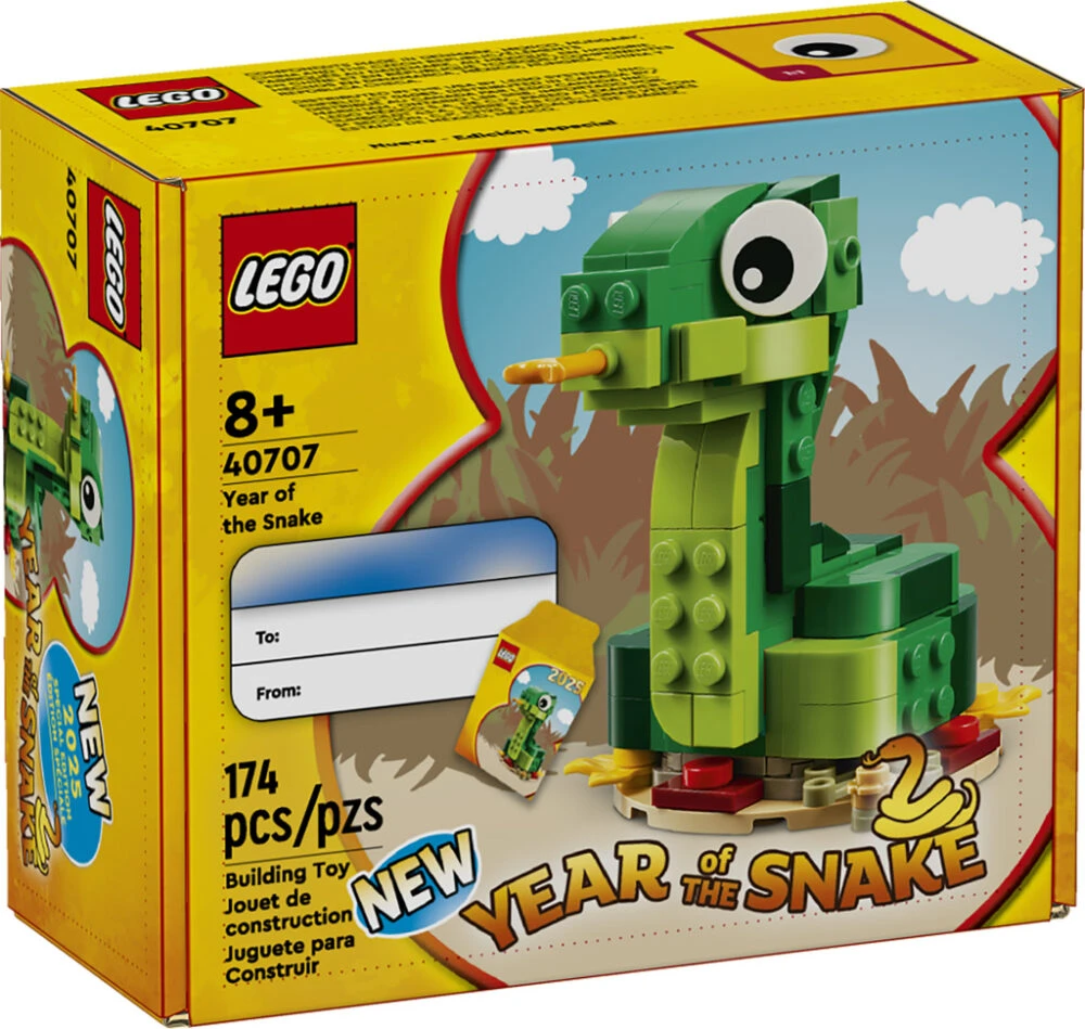 Se revela el LEGO Año de la Serpiente (40707) del Zodíaco Chino