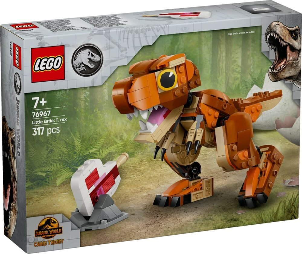 Se revelan los sets LEGO Jurassic World 2025