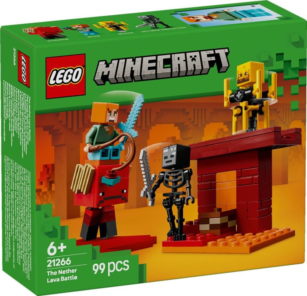 Se revelan los sets LEGO Minecraft 2025