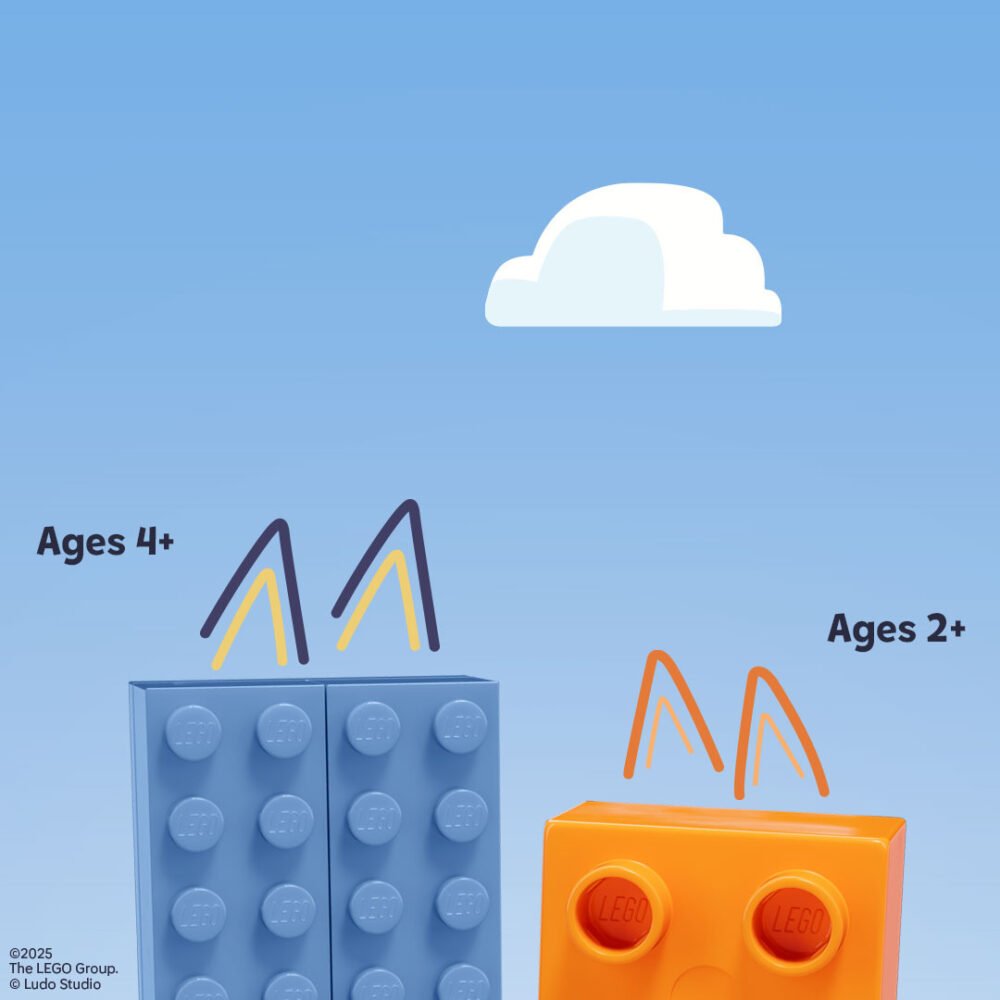 Se anuncia oficialmente el tema LEGO Bluey