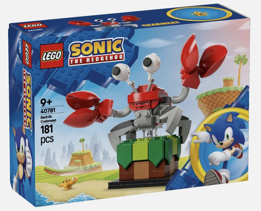 Se revela el LEGO Sonic the Hedgehog Badnik Crabmeat (40781)