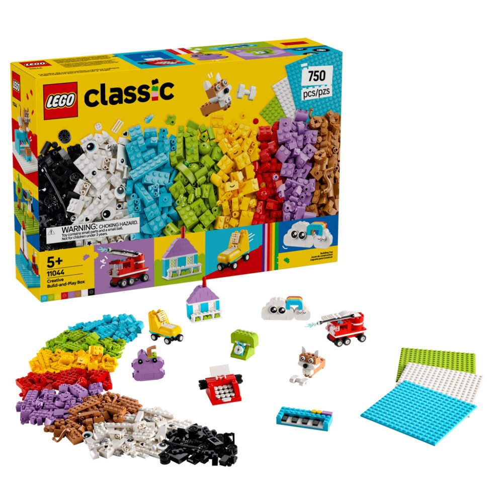 Se revela la caja LEGO Classic Creative Build-and-Play (11044)