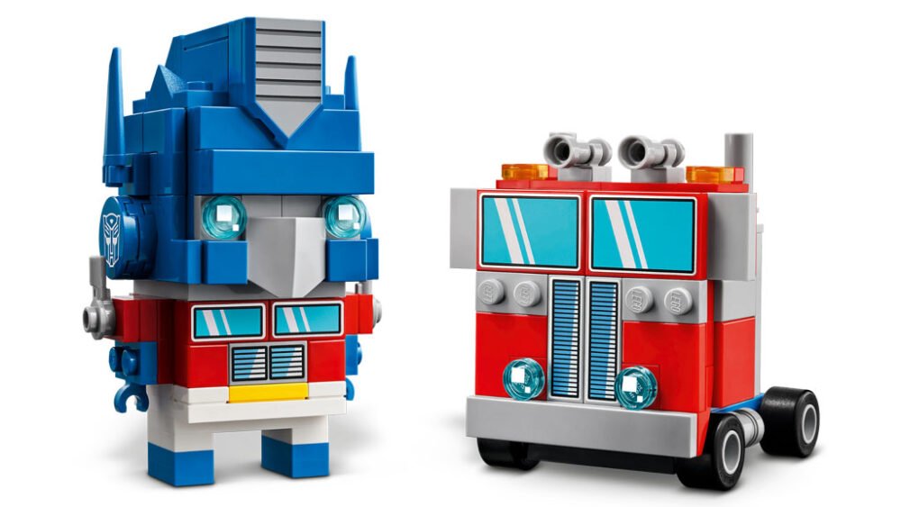 Imágenes oficiales del set LEGO BrickHeadz Transformers