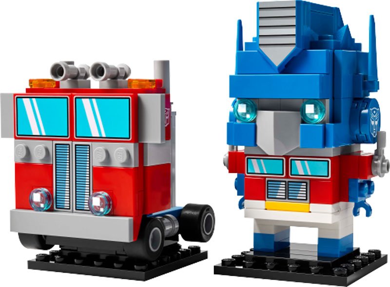 Primer vistazo a LEGO Transformers BrickHeadz