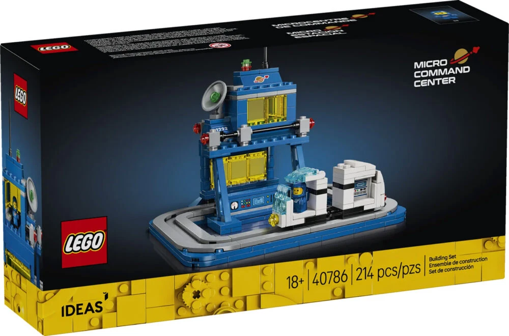 Se anuncia oficialmente el Micro Command Center de LEGO Ideas (40786)