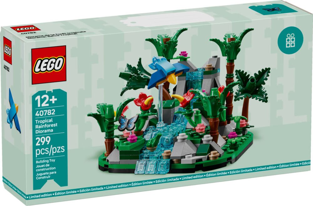 Se revela el diorama LEGO de la selva tropical (40782) de GWP