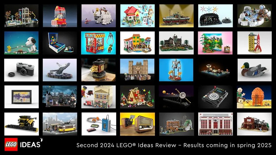Anuncio de la segunda revisión de LEGO Ideas 2024 mañana
