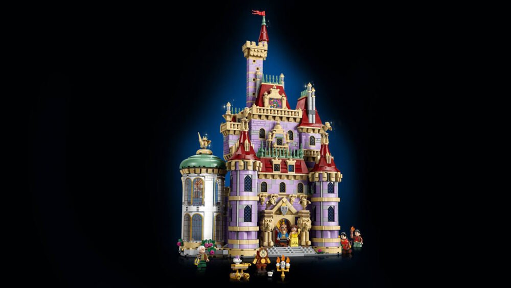 Primer vistazo al castillo LEGO Disney de La Bella y la Bestia (43263)