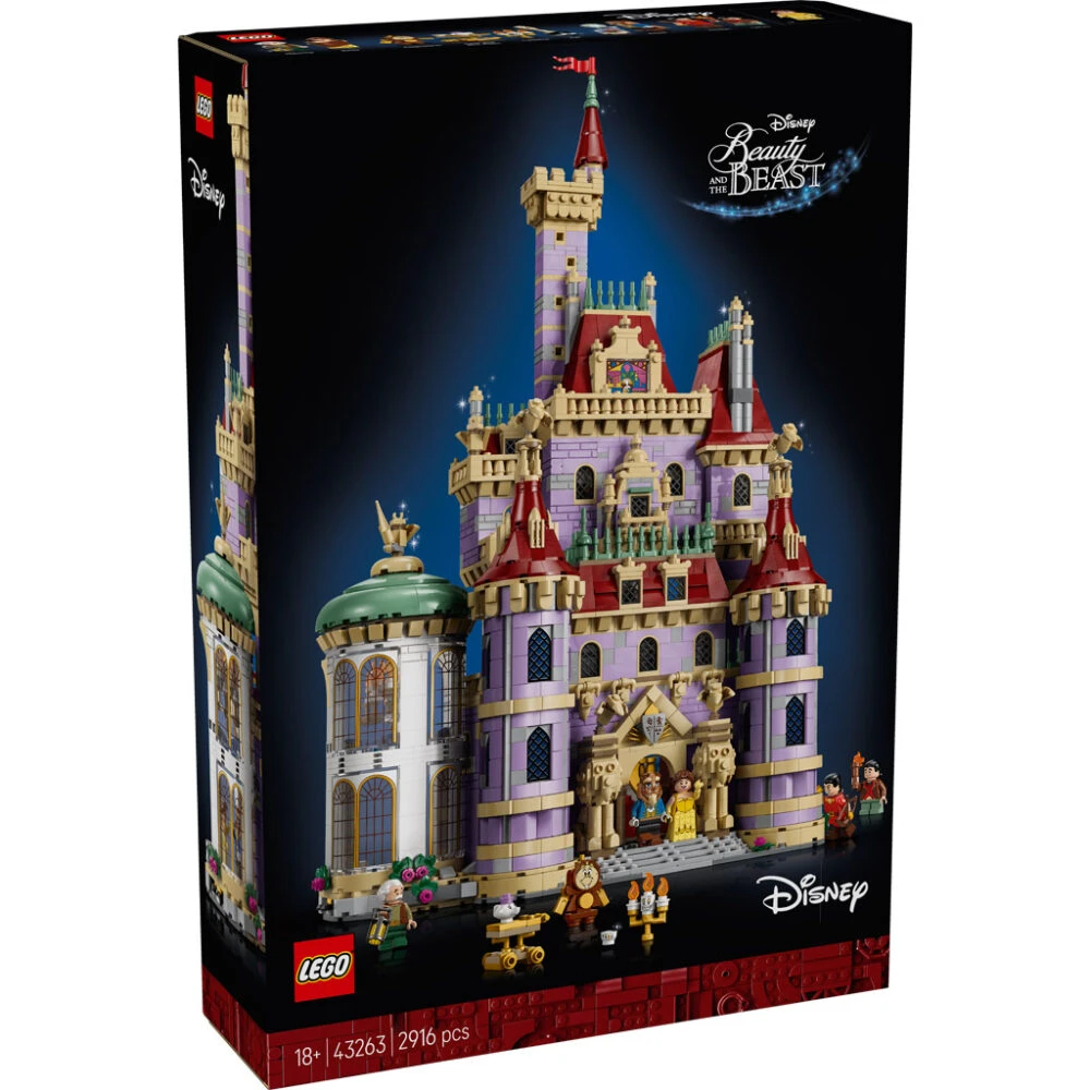 Se anuncia oficialmente el castillo LEGO Disney de La Bella y la Bestia (43263)