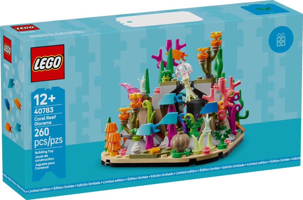 Diorama LEGO Coral Reef (40783) GWP ya disponible
