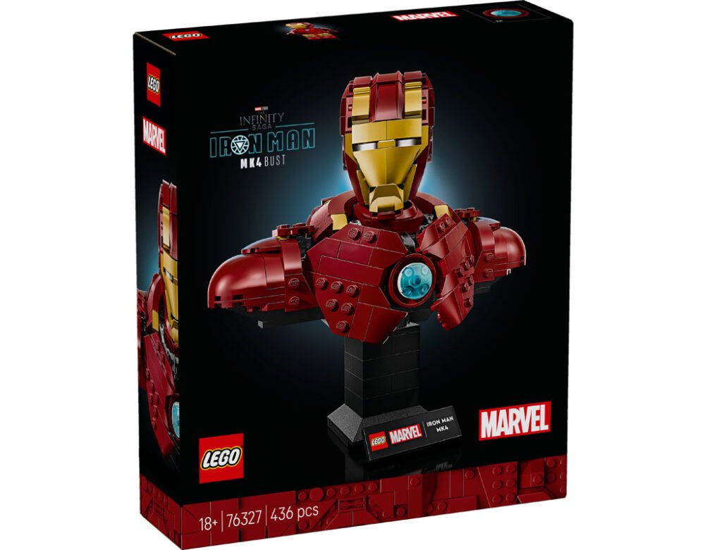 Se anuncian los sets de colección de minibustos LEGO Marvel