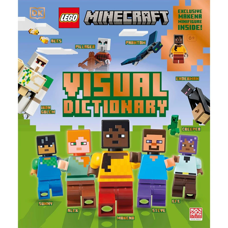 Se revela el diccionario visual de LEGO Minecraft