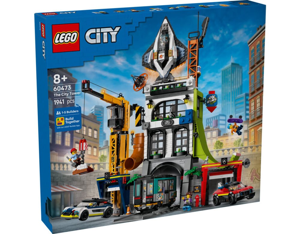 LEGO City: La Torre de la Ciudad (60473) Anunciado Oficialmente