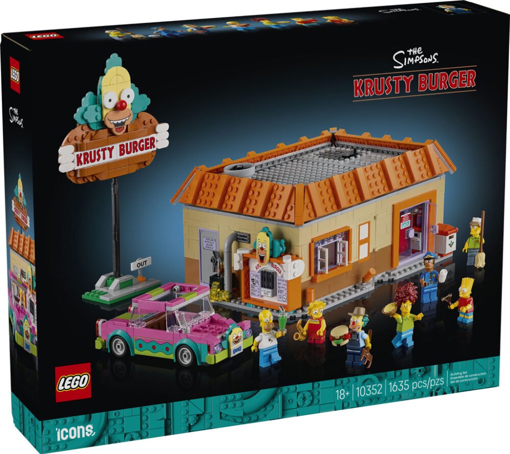 LEGO Icons Los Simpsons: Krusty Burger (10352) Anunciado oficialmente