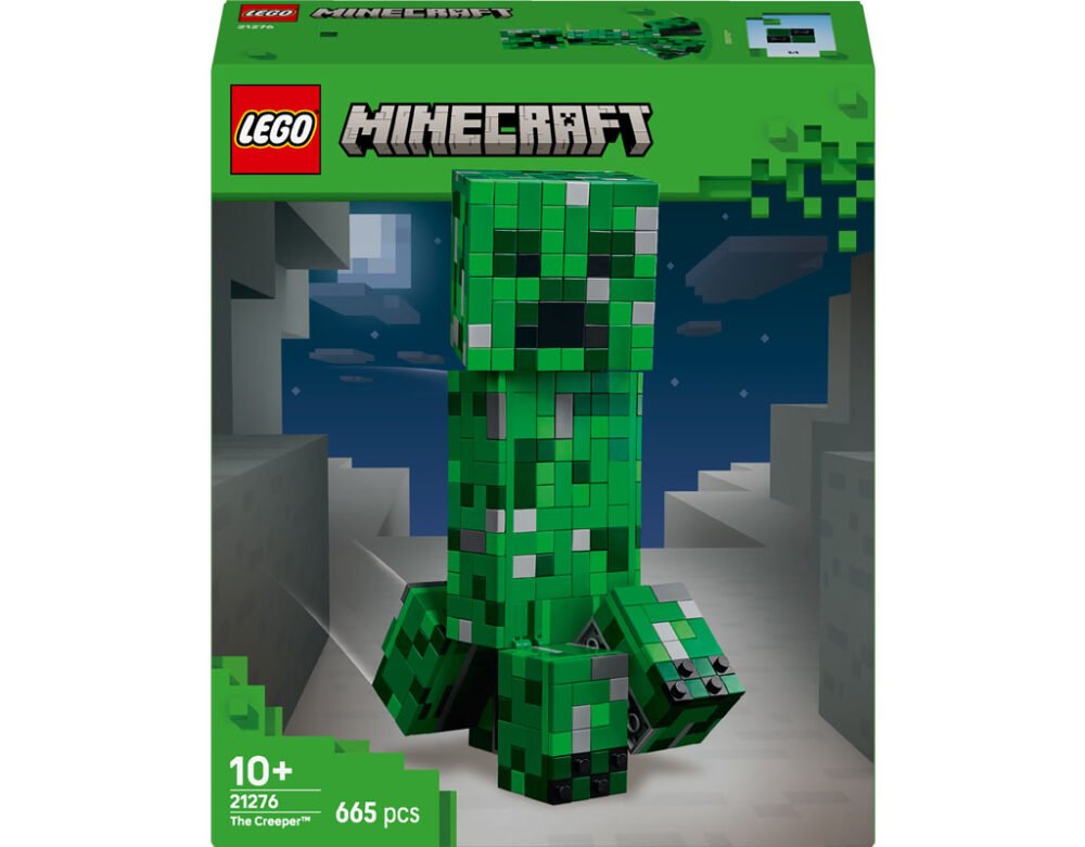 LEGO Minecraft: El Creeper (21276) y la Mina del Pico (21277) revelados