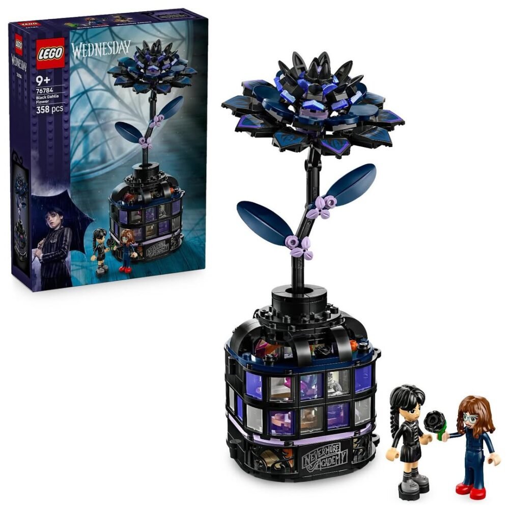 LEGO Wednesday: Flor de dalia negra (76784) revelada