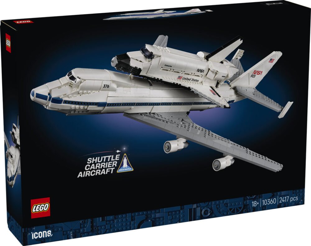 Se anuncia oficialmente el portaaviones LEGO Icons (10360)