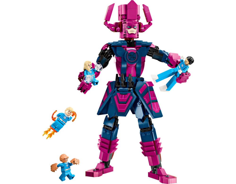 Se revela la figura de construcción LEGO Marvel Fantastic Four vs. Galactus (76316)