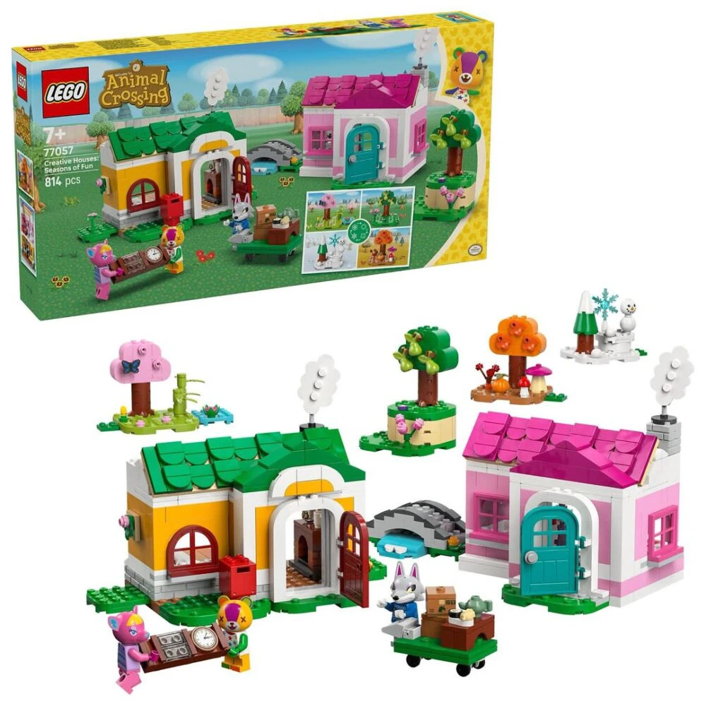 Se revelan los sets LEGO Animal Crossing del verano de 2025