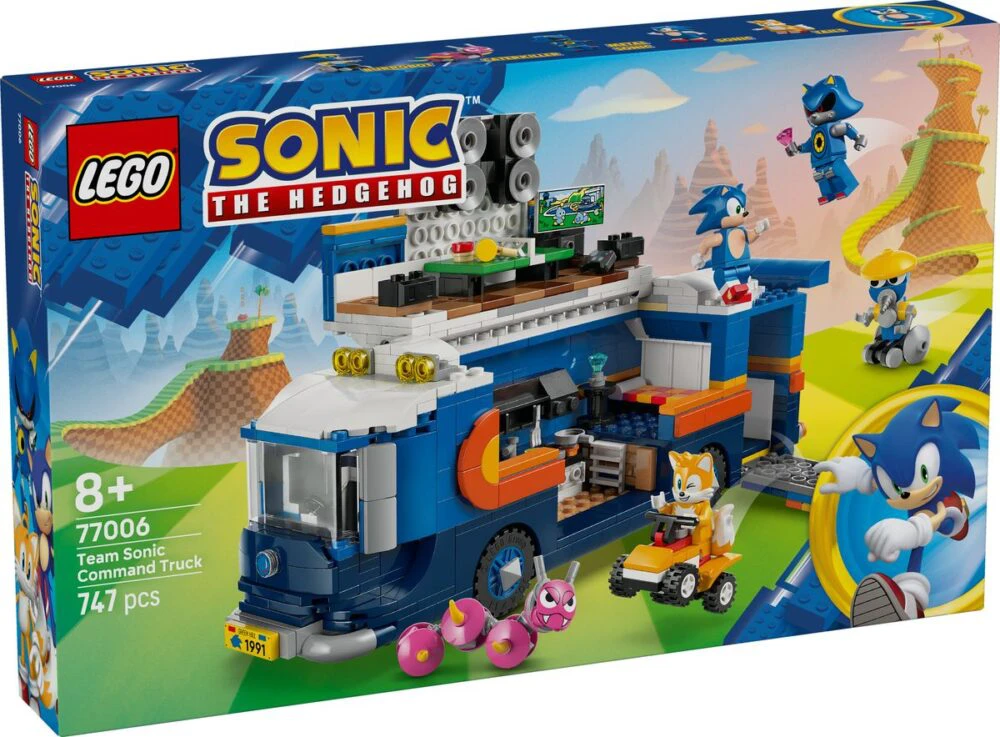 Se revelan los sets LEGO Sonic the Hedgehog del verano de 2025