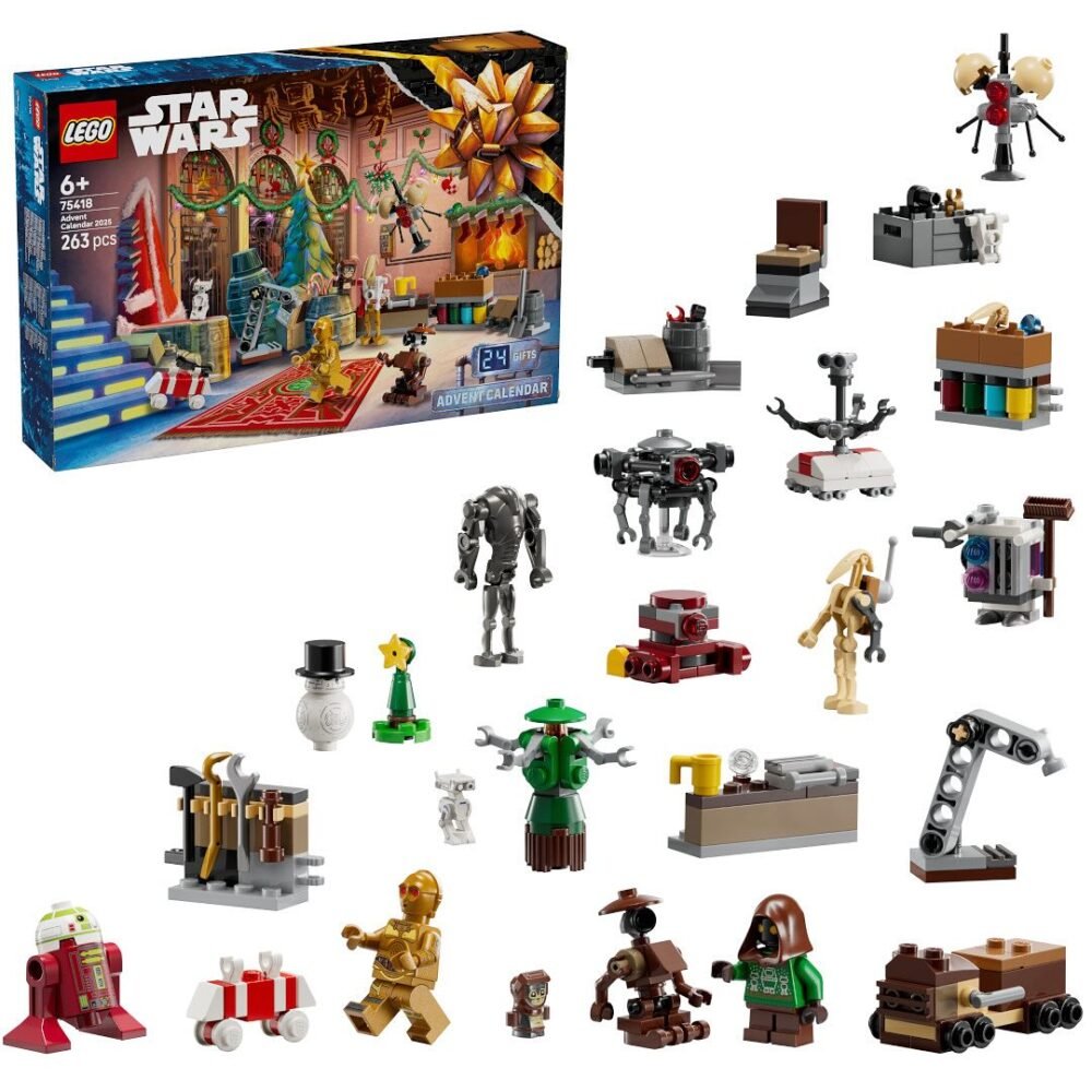 Se revelan los sets del Calendario de Adviento LEGO 2025