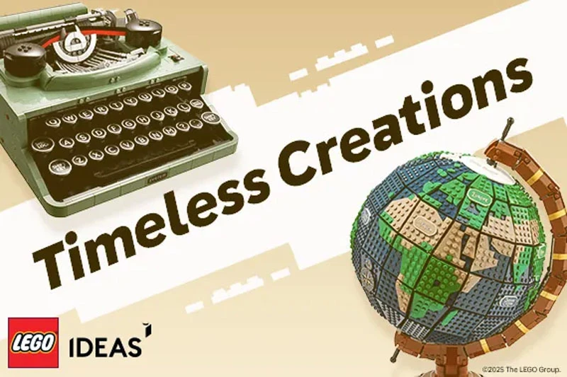 Votación en vivo de los fans de LEGO Ideas Timeless Creations