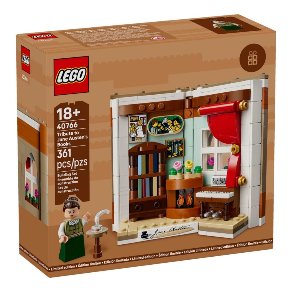 LEGO Homenaje a los libros de Jane Austen (40766) GWP Revelado