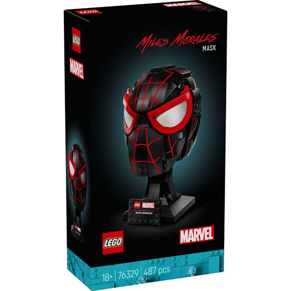 Se anuncia oficialmente la máscara LEGO Marvel de Miles Morales (76329)