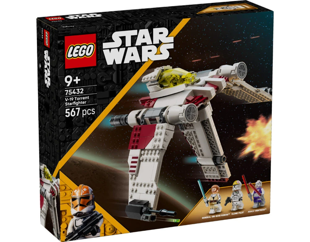 Se revelan más sets de LEGO Star Wars de agosto de 2025
