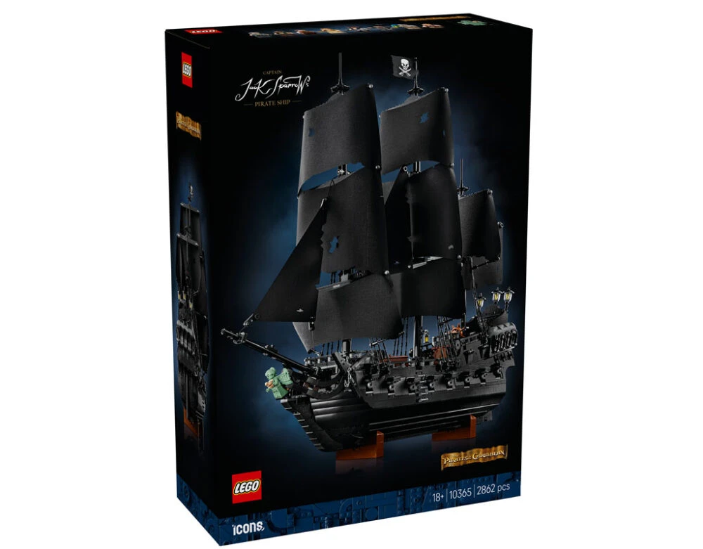 LEGO Icons: El barco pirata del Capitán Jack Sparrow (10365) anunciado oficialmente