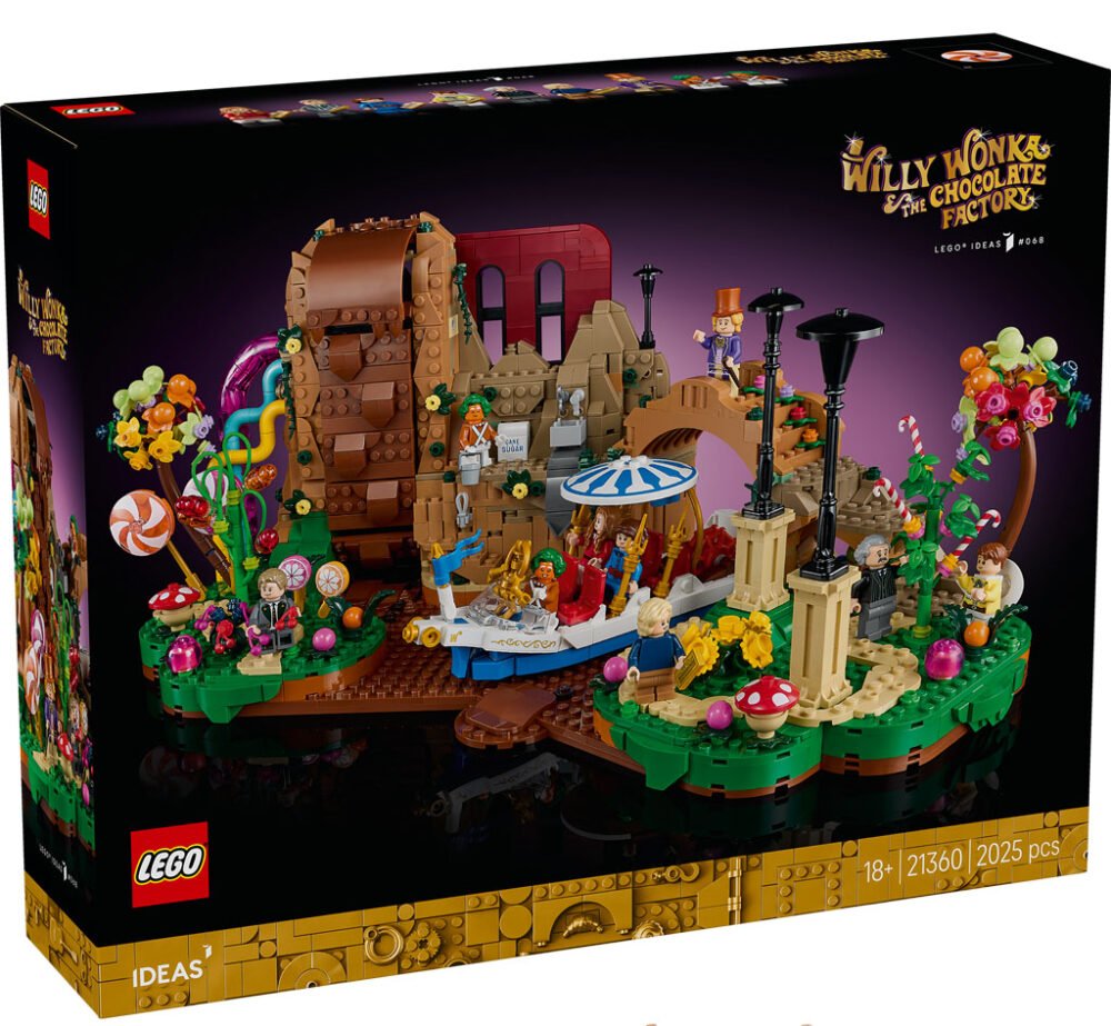 LEGO Ideas Willy Wonka y la fábrica de chocolate (21360) anunciado oficialmente
